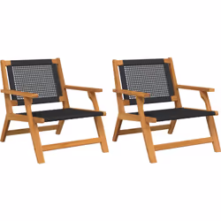 Ces chaises de jardin allient confort et style moderne, parfaites pour se détendre dans vos espaces intérieurs ou extérieurs. ...