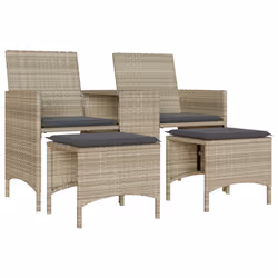 VidaXL 4003895, 2 siège(s), Gris foncé, 110 kg, 420 mm, 380 mm, 350 mm