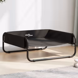 Ce lit surélevé pour chien est une solution de couchage confortable et pratique pour votre ami à quatre pattes. Matériau dura ...