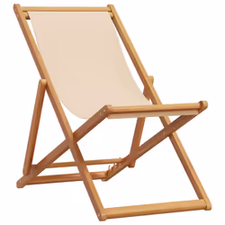 VidaXL 366564, Terrace, Eucalyptus, Polyester, Beige, 110 kg, 620 mm, 1120 mm