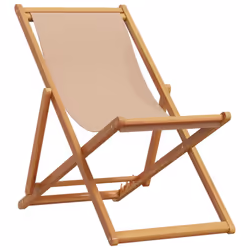 VidaXL 366565, Terrace, Eucalyptus, Polyester, Taupe, 110 kg, 620 mm, 1120 mm