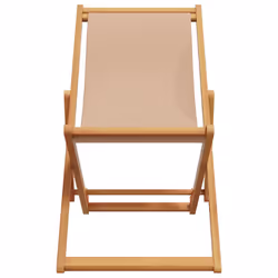 VidaXL 366565 chaise d'extérieur Terrace Eucalyptus, Polyester Taupe - Vue supplémentaire 4