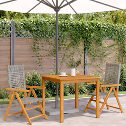 VidaXL 367652 chaise d'extérieur Terrace Bois d'acacia, Polyuréthane Gris