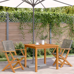 VidaXL 367664 chaise d'extérieur Terrace Bois d'acacia, Polyuréthane Gris