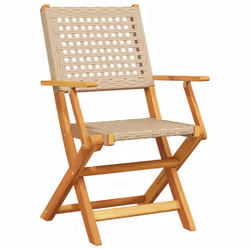 VidaXL 367665 chaise d'extérieur Terrace Bois d'acacia, Polyuréthane Beige - Vue supplémentaire 4