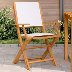 Détendez-vous et profitez de l'extérieur dans ces confortables chaises de jardin !Robuste et stable : le bois d'acacia massif ...