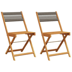 VidaXL 367679 chaise d'extérieur Terrace Bois d'acacia Gris