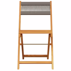 VidaXL 367679 chaise d'extérieur Terrace Bois d'acacia Gris - Vue supplémentaire 5