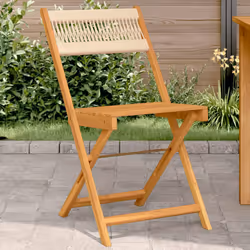 VidaXL 367680 chaise d'extérieur Terrace Bois d'acacia Beige