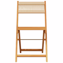 VidaXL 367680 chaise d'extérieur Terrace Bois d'acacia Beige - Vue supplémentaire 5
