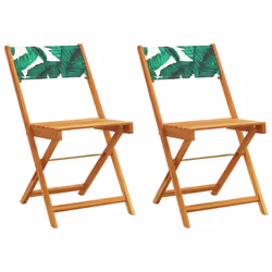 VidaXL 367685, Terrace, Bois d'acacia, Polyester, Vert, 110 kg, 410 mm, 525 mm