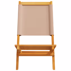 VidaXL 367692 chaise d'extérieur Terrace Bois d'acacia, Polyester Taupe - Vue supplémentaire 5