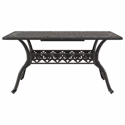 VidaXL 4002803 table de jardin Bronze - Vue supplémentaire 4