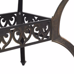 VidaXL 4002803 table de jardin Bronze - Vue supplémentaire 8