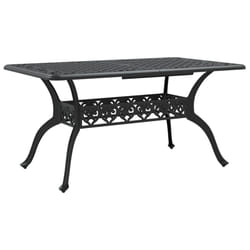 VidaXL 4002804 table de jardin Noir