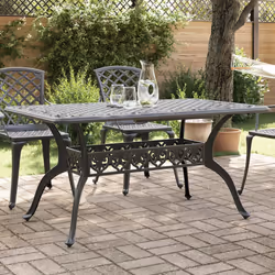 VidaXL 4002804 table de jardin Noir - Vue supplémentaire 2