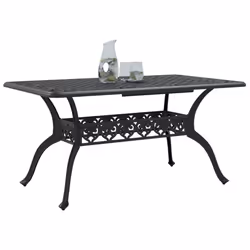 VidaXL 4002804 table de jardin Noir - Vue supplémentaire 3