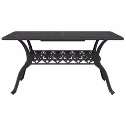 VidaXL 4002804 table de jardin Noir - Vue supplémentaire 4