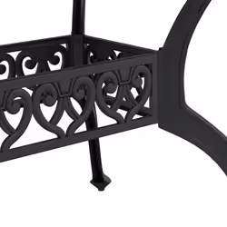 VidaXL 4002804 table de jardin Noir - Vue supplémentaire 8