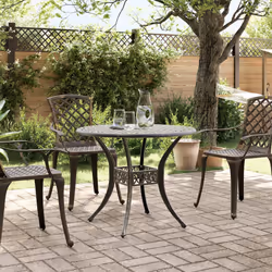 VidaXL 4002807 table de jardin Bronze
