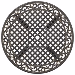 VidaXL 4002807 table de jardin Bronze - Vue supplémentaire 7
