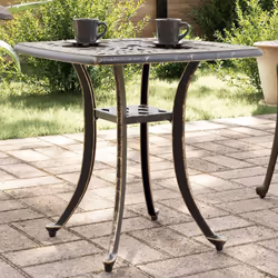 Cette table de jardin avec un look élégant est un supplément frappant à votre espace de vie actuel, à l'extérieur ainsi qu'à  ...