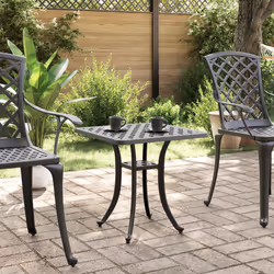 VidaXL 4002820 table de jardin Noir