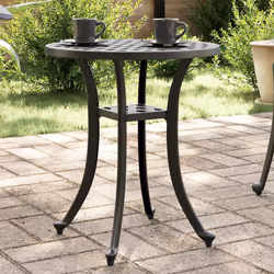 VidaXL 4002824 table de jardin Noir