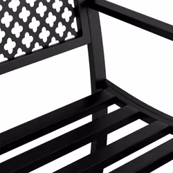 VidaXL 4002828 banc de jardin Acier - Vue supplémentaire 7