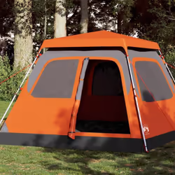 Cette tente de camping à l'aspect moderne vous protège des intempéries et vous offre un espace confortable pour vos aventures ...