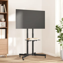 Vidaxl - Meuble tv sur roulettes pour écran 32-70 pouces max vesa