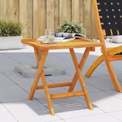 Cette table d'appoint en bois est parfaite pour une utilisation à l'extérieur et est conçue pour être le point central de vot ...