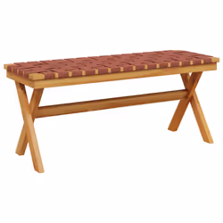 VidaXL 366515, Rouge, Marron, Bois d'acacia, 110 kg, Adultes et enfants, 1000 mm, 340 mm