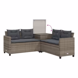 VidaXL 369029 ensemble de meubles de jardin Anthracite, Gris - Vue supplémentaire 7
