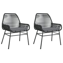 VidaXL 369095 chaise d'extérieur Terrace Siège rembourré Polyuréthane, Acier Gris
