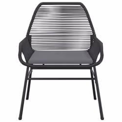 VidaXL 369095 chaise d'extérieur Terrace Siège rembourré Polyuréthane, Acier Gris - Vue supplémentaire 5