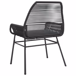 VidaXL 369095 chaise d'extérieur Terrace Siège rembourré Polyuréthane, Acier Gris - Vue supplémentaire 7
