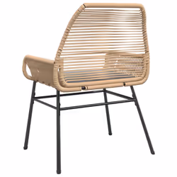 VidaXL 369096 chaise d'extérieur Terrace Siège rembourré Polyuréthane, Acier Gris - Vue supplémentaire 7