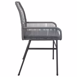 VidaXL 369097 chaise d'extérieur Terrace Siège rembourré Polyuréthane, Acier Gris - Vue supplémentaire 6