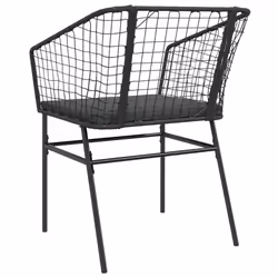 VidaXL 369100 chaise d'extérieur Terrace Siège rembourré Polyuréthane, Acier Gris - Vue supplémentaire 7
