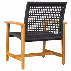 VidaXL 367595 banc de jardin Rotin, Acier - Vue supplémentaire 6