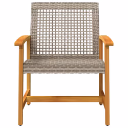 VidaXL 367596 banc de jardin Rotin, Acier - Vue supplémentaire 4