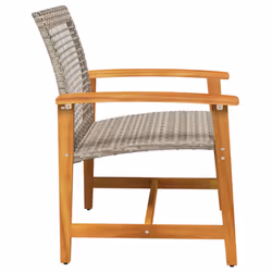VidaXL 367596 banc de jardin Rotin, Acier - Vue supplémentaire 5