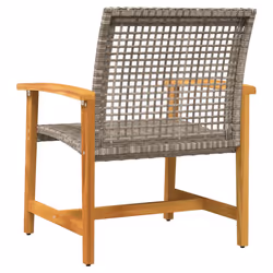 VidaXL 367596 banc de jardin Rotin, Acier - Vue supplémentaire 6