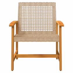 VidaXL 367597 banc de jardin Rotin, Acier - Vue supplémentaire 4
