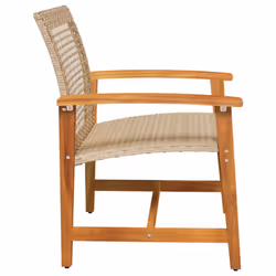 VidaXL 367597 banc de jardin Rotin, Acier - Vue supplémentaire 5