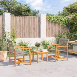VidaXL 367602 banc de jardin Rotin, Acier