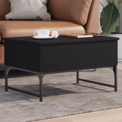 Ajoutez une touche d'élégance à votre salon avec cette élégante table basse. Matériau durable : le bois d'ingénierie est d'un ...