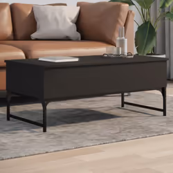 Ajoutez une touche d'élégance à votre salon avec cette élégante table basse. Matériau durable : le bois d'ingénierie est d'un ...