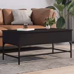 Ajoutez une touche d'élégance à votre salon avec cette élégante table basse. Matériau durable : le bois d'ingénierie est d'un ...